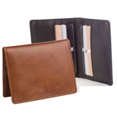 Leather Credit Card Holder Wallet
